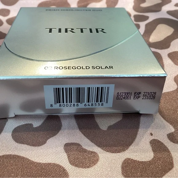 NEW - Tirtir Prism Highlighter Duo - 2 Shades - RoseGold Solar - BNIB - Picture 4 of 8